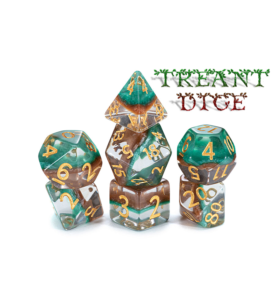 Gate Keeper Games - Eclipse Dice - 'Treant Dice' 7 Die Set