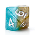 Game Keeper's Dice - Halfsies Dice - 'Venetian Dice' - 10d10 Dice Set