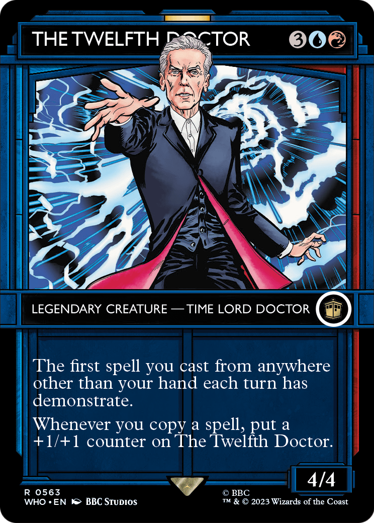 The Twelfth Doctor (Showcase) (WHO-563) (Borderless) [Doctor Who] Foil