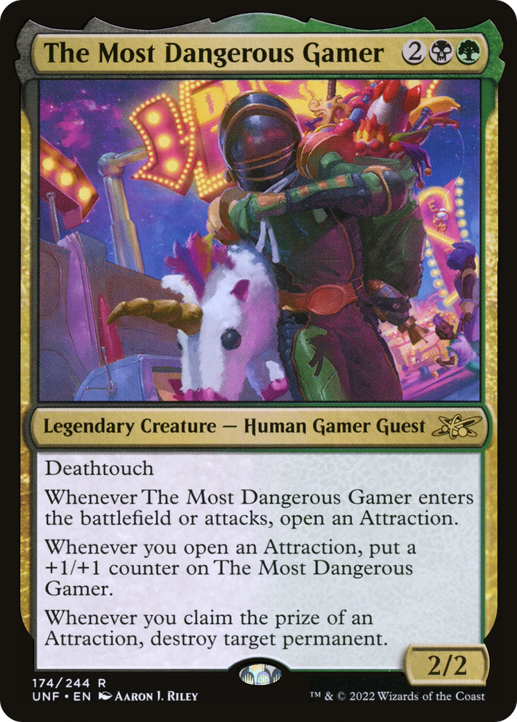 The Most Dangerous Gamer (UNF-174) [Unfinity] Foil