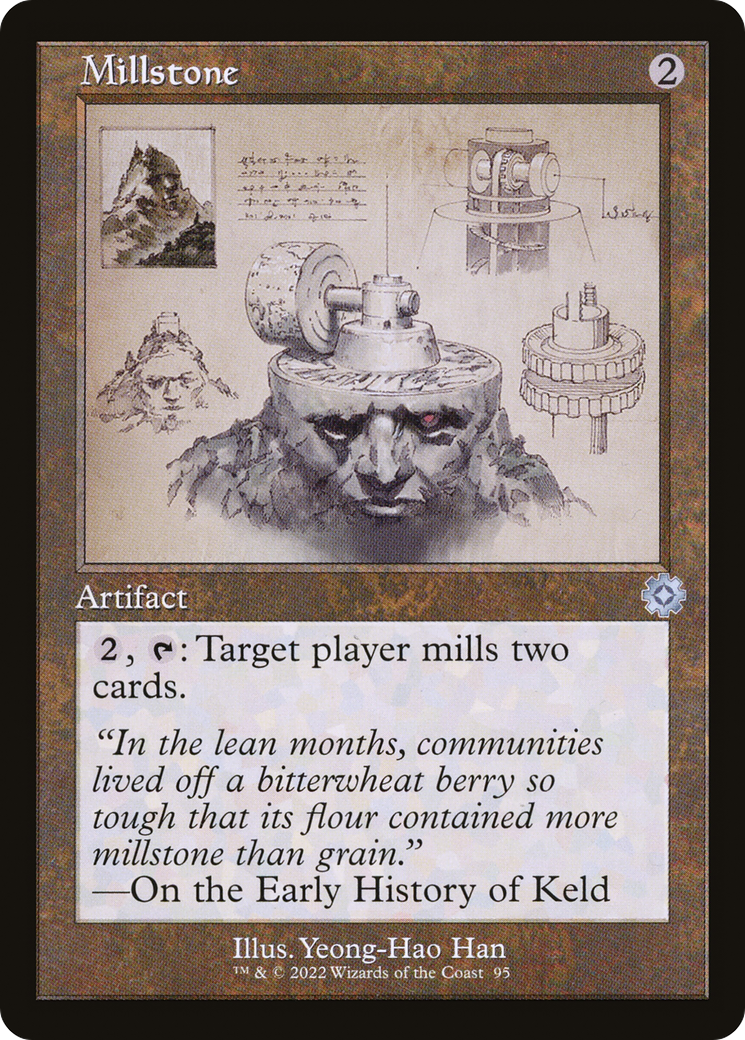 Millstone (Schematic) (BRR-095) [The Brothers' War Retro Artifacts]