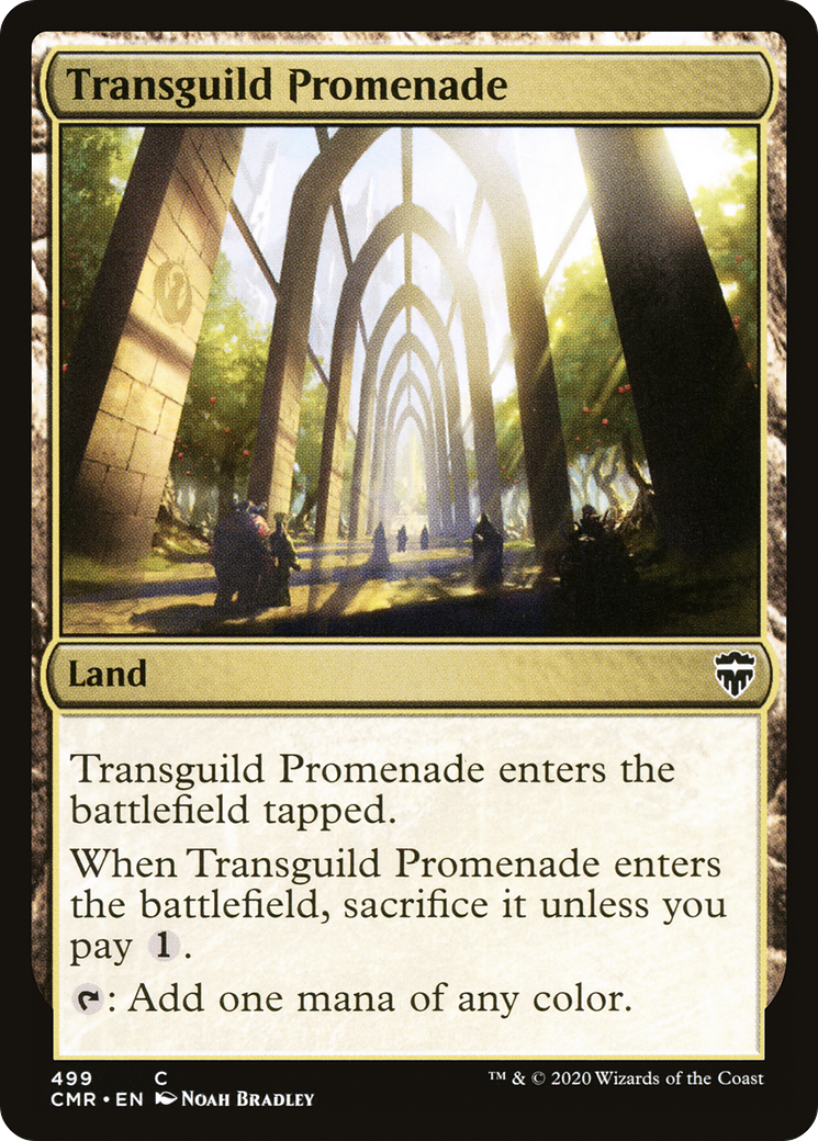 Transguild Promenade - Theme Deck Exclusive [Commander: Commander Legends]