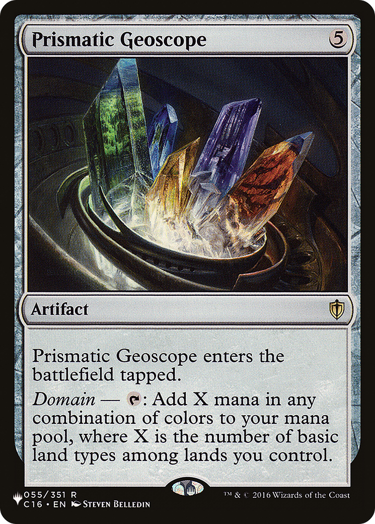 Prismatic Geoscope (LIST-055/351) [The List]
