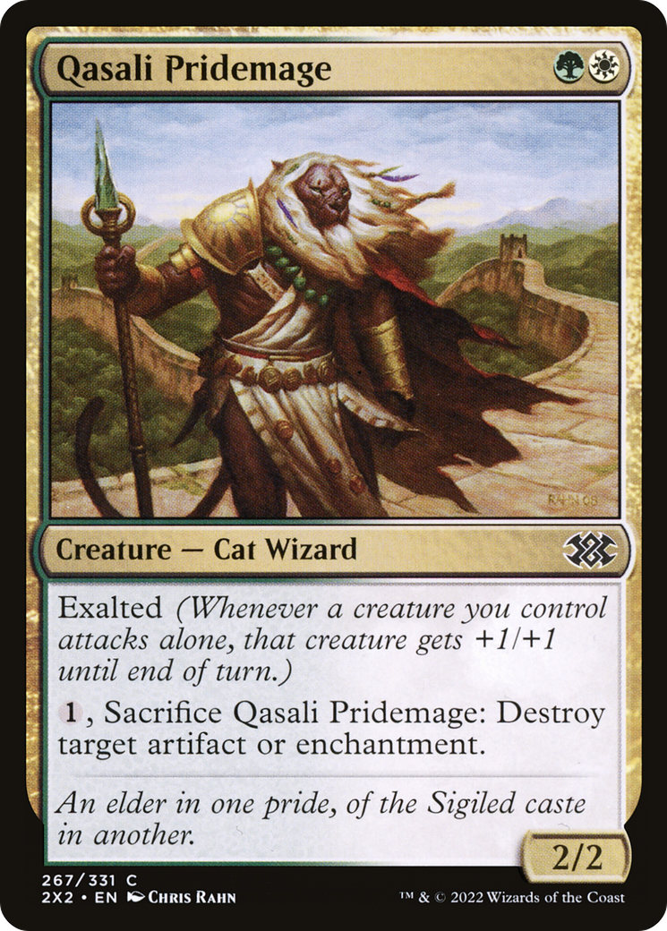 Qasali Pridemage (2X2-267) [Double Masters 2022] Foil