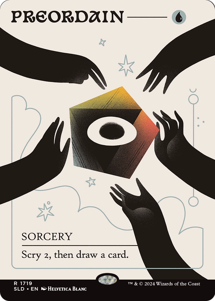 Preordain (SLD-1719) (Borderless) [Secret Lair Drop]