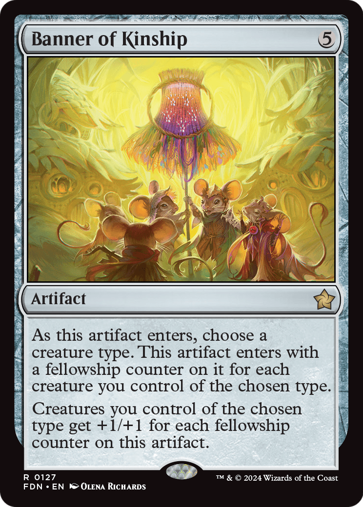 Banner of Kinship - Foil [Foundations]