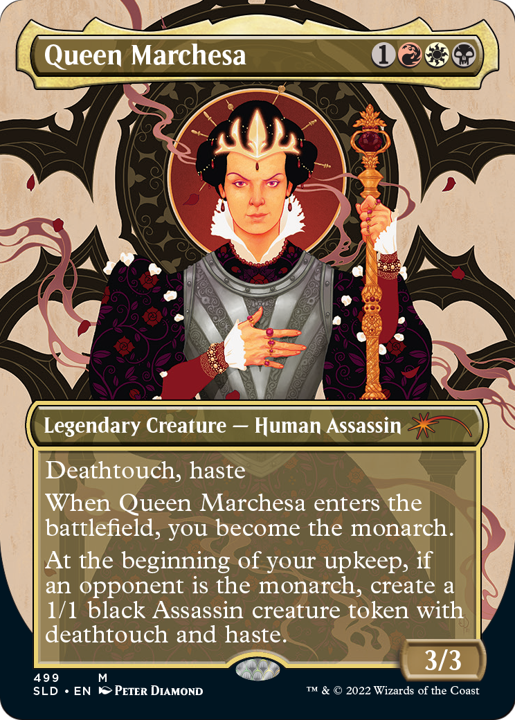 Queen Marchesa (SLD-499) (Borderless) [Secret Lair Drop] Foil