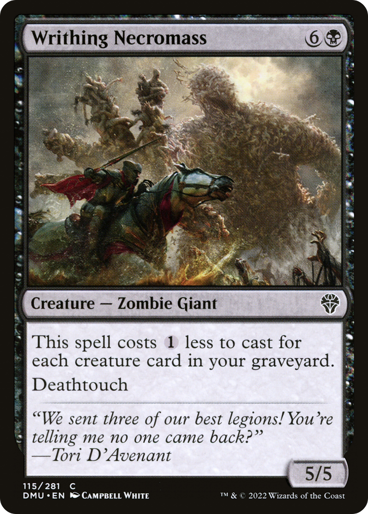 Writhing Necromass (DMU-115) [Dominaria United]