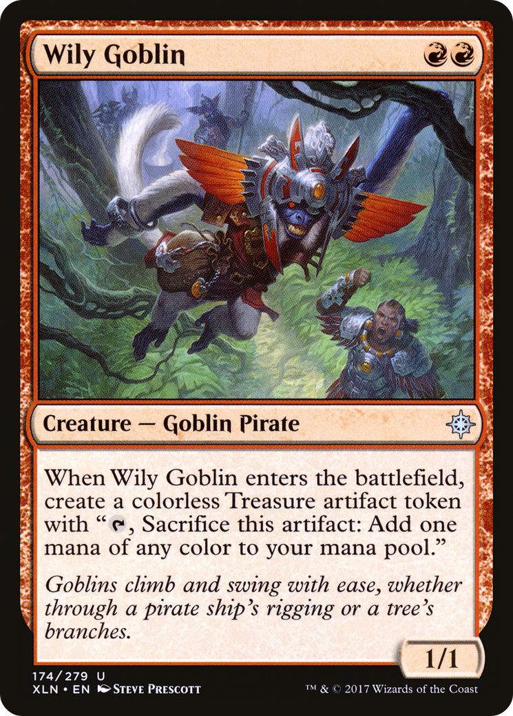 Wily Goblin (XLN-174) [Ixalan]