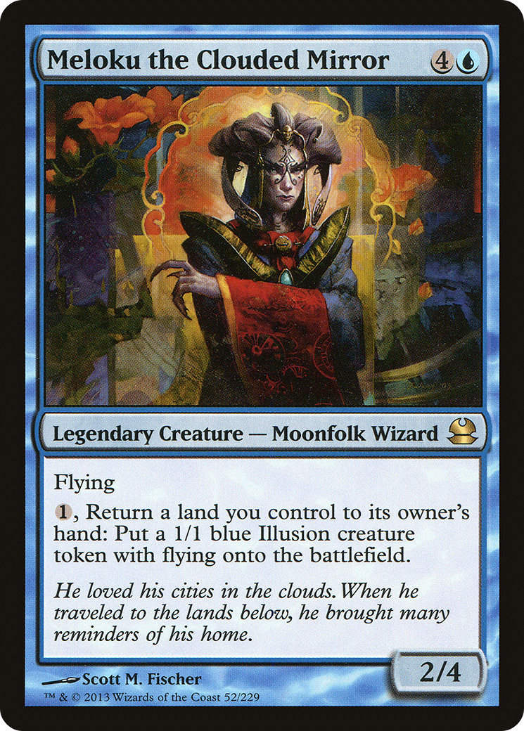 Meloku the Clouded Mirror (MMA-052) [Modern Masters] Foil