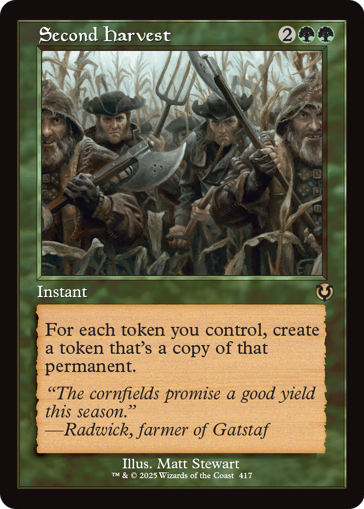 Second Harvest (Retro Frame) (INR-417) [Innistrad Remastered]