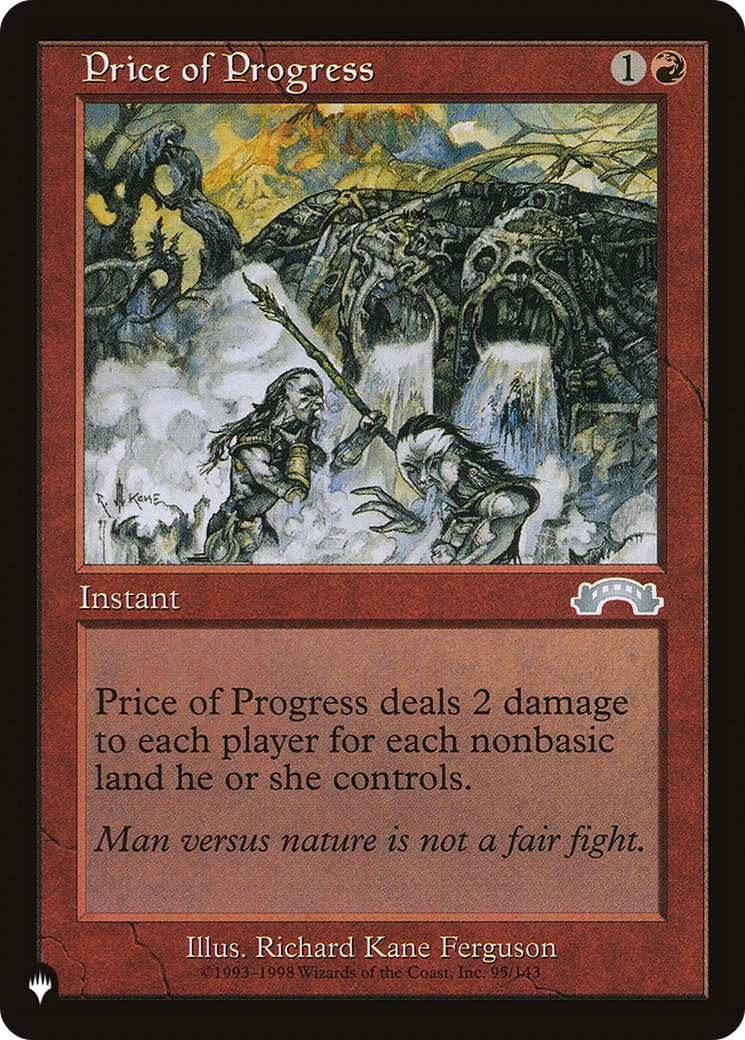 Price of Progress (EXO) (LIST-95/143) [The List]