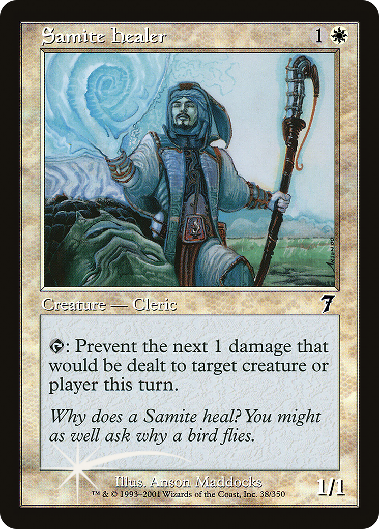 Samite Healer (7ED-038) [7th Edition]