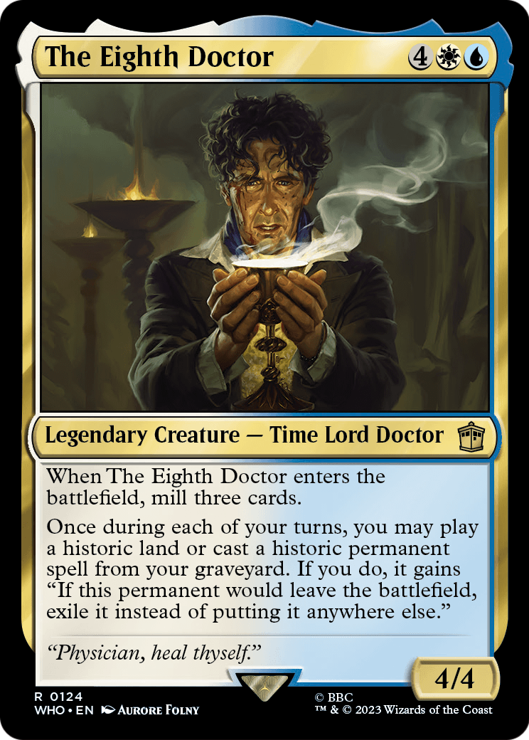 The Eighth Doctor (WHO-124) [Doctor Who] Foil