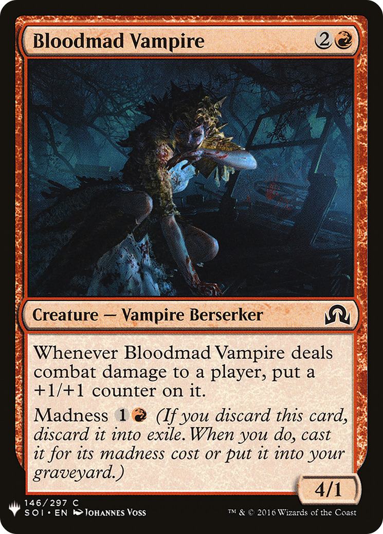 Bloodmad Vampire (LIST-146) [The List]