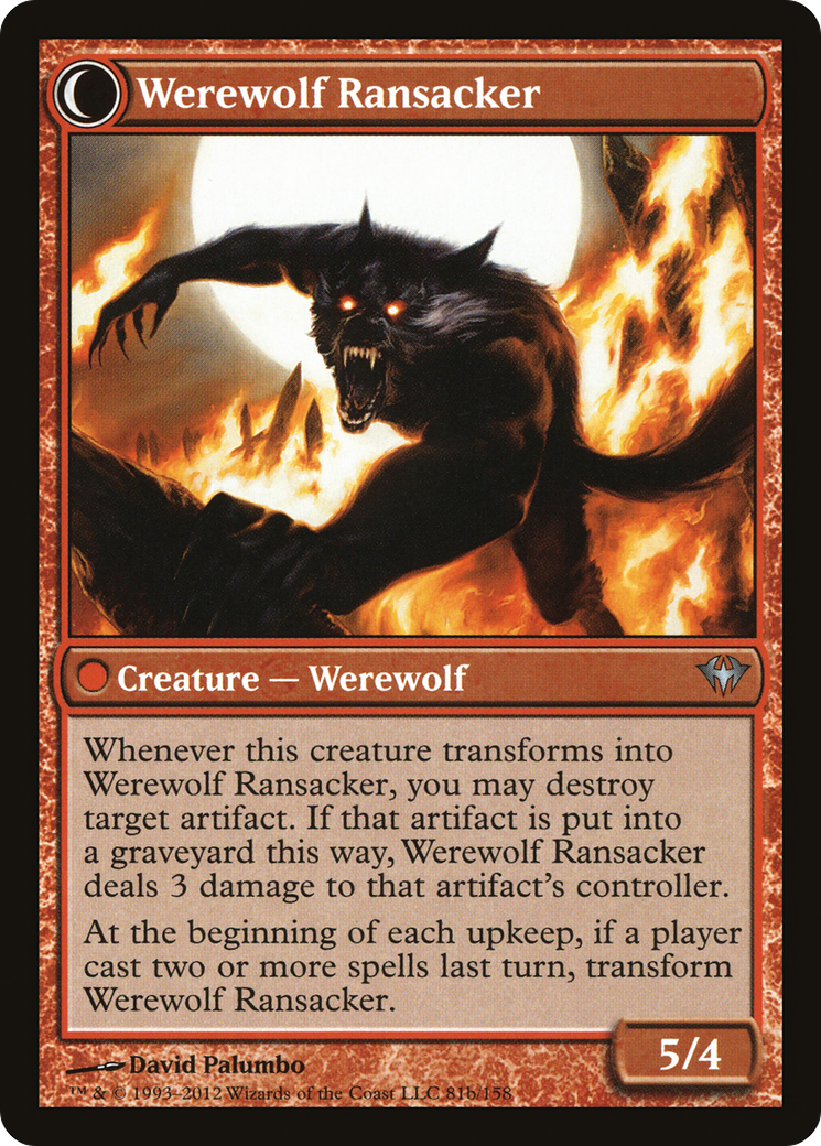 Afflicted Deserter (DKA-081) [Dark Ascension] Foil
