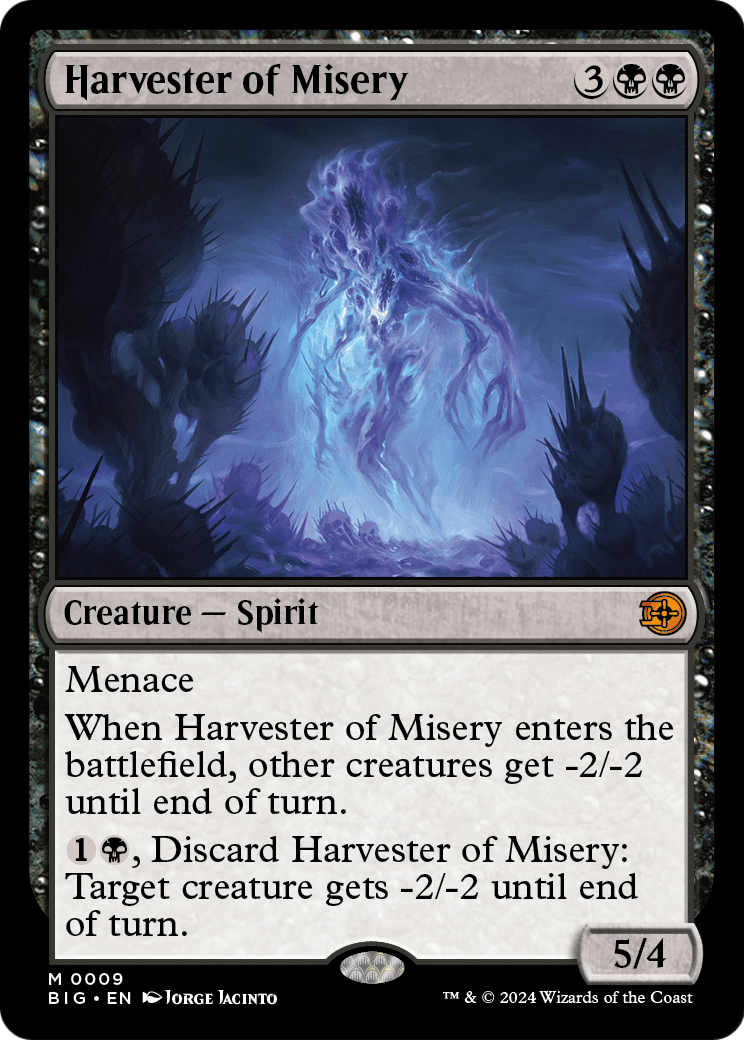 Harvester of Misery (BIG-009) [The Big Score] Foil