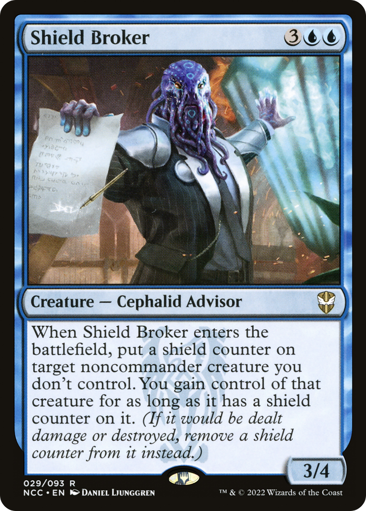 Shield Broker [Commander: Streets of New Capenna]