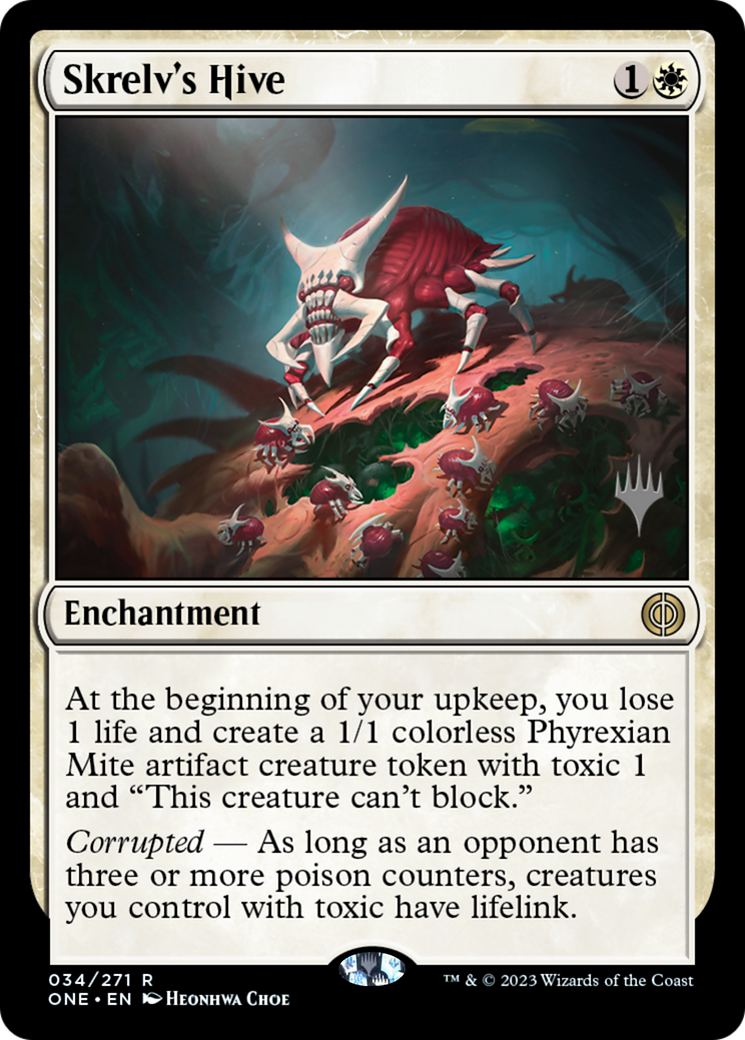 Skrelv's Hive (PPONE-034) [Promo Pack: Phyrexia: All Will Be One Promos]