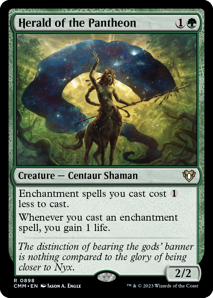 Herald of the Pantheon (CMM-898) [Commander Masters]