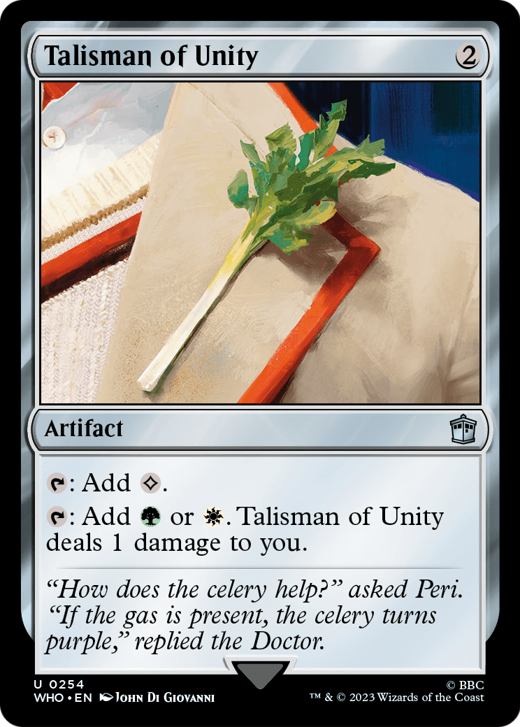 Talisman of Unity (WHO-254) [Doctor Who] Foil