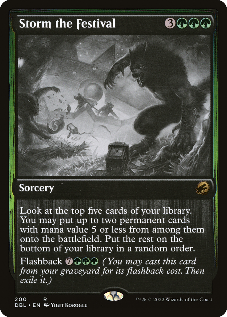 Storm the Festival (DBL-200) [Innistrad: Double Feature]