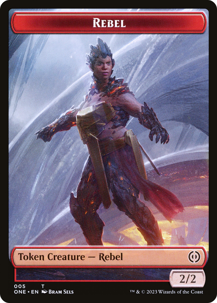 Rebel (TONE-005) [Phyrexia: All Will Be One Tokens]