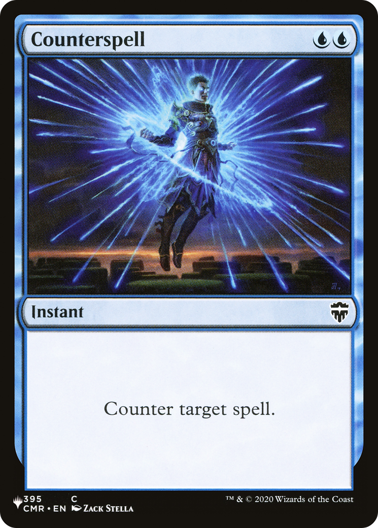 Counterspell (CMR) (LIST-395) [The List]