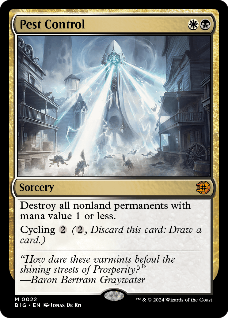 Pest Control (BIG-022) [The Big Score] Foil
