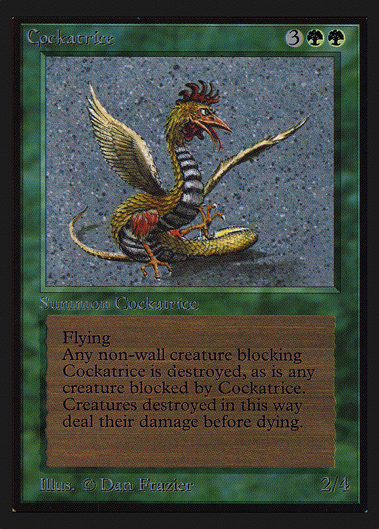 Cockatrice (IE) (IED-190) [Intl. Collectors' Edition]