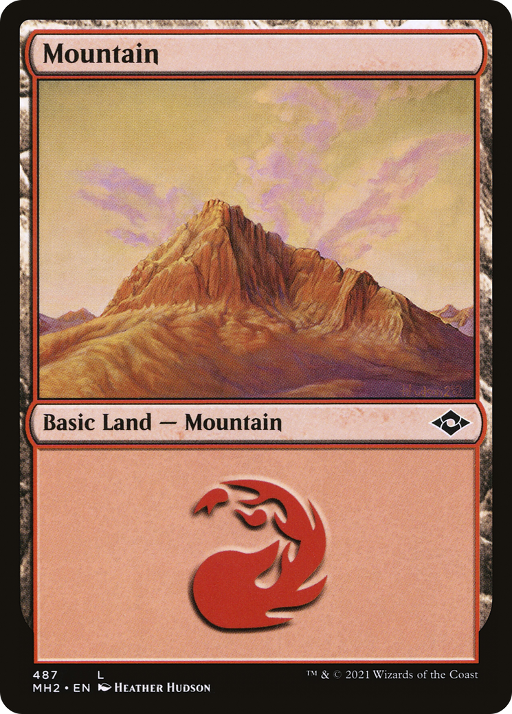 Mountain (MH2-487) [Modern Horizons 2] Foil