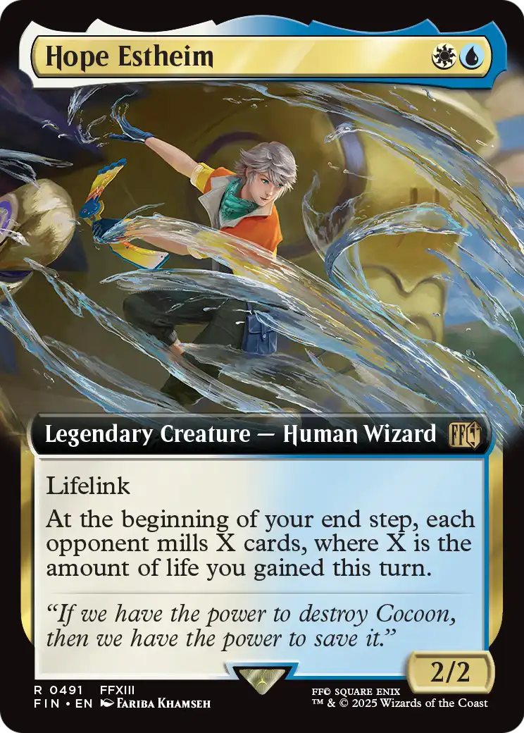 Hope Estheim (Extended Art) (FIN-491) [FINAL FANTASY] Foil