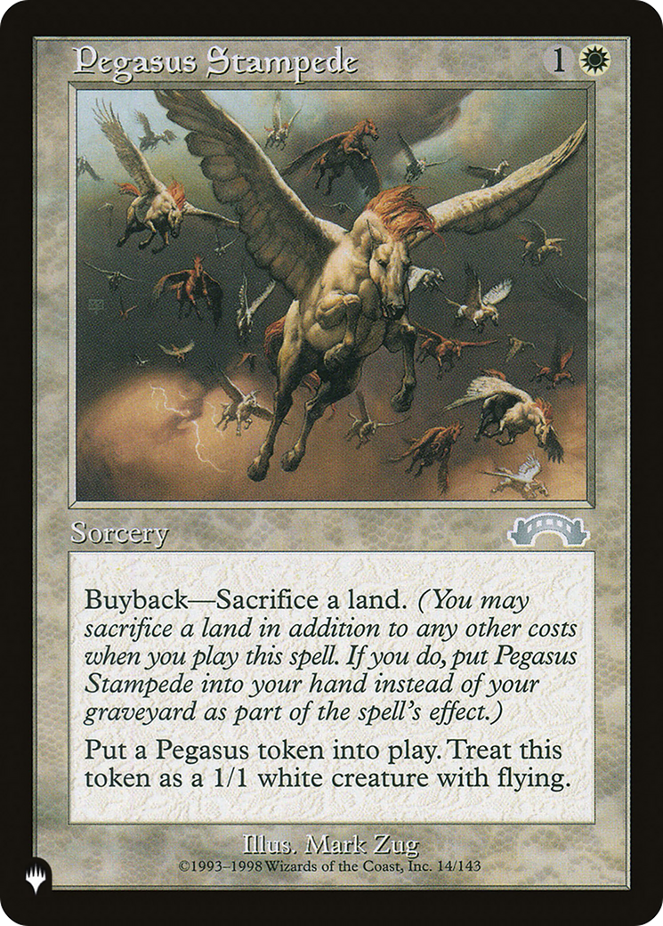 Pegasus Stampede - The List [The List]