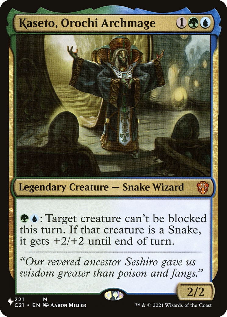 Kaseto, Orochi Archmage (LIST-221/081) [The List]