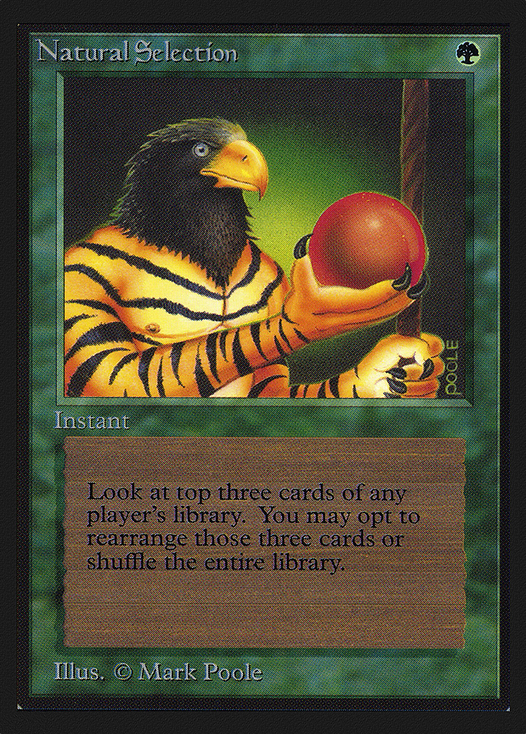Natural Selection (IE) [Intl. Collectors' Edition]