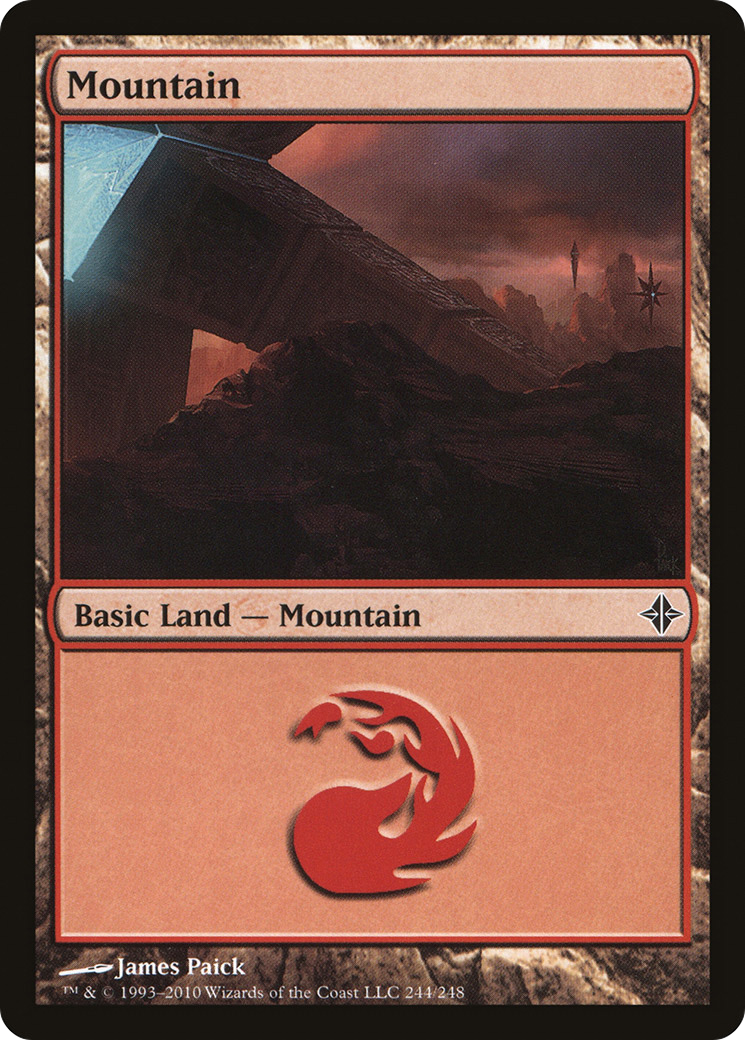 Mountain (ROE-244) [Rise of the Eldrazi] Foil