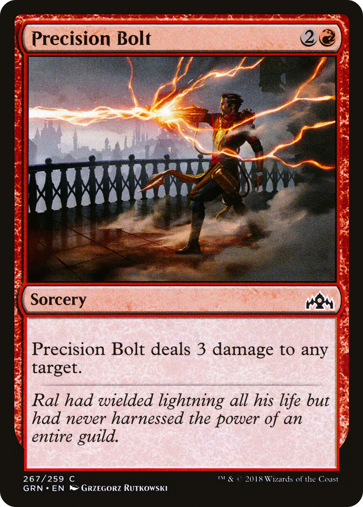 Precision Bolt (GRN-267) [Guilds of Ravnica] Foil