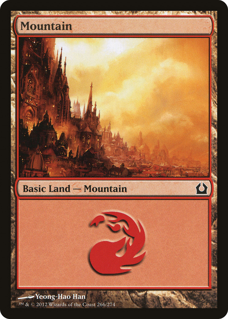 Mountain (RTR-266) [Return to Ravnica] Foil