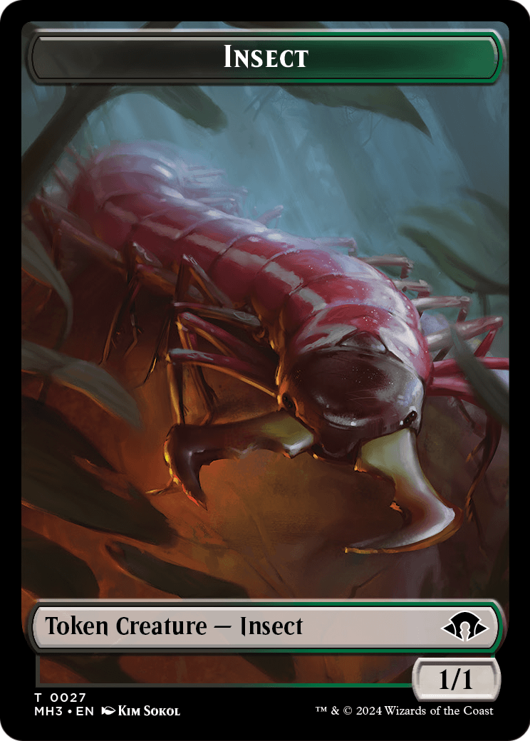 Insect (TMH3-027) [Modern Horizons 3 Tokens] Foil