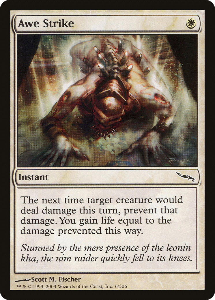 Awe Strike (MRD-006) [Mirrodin] Foil