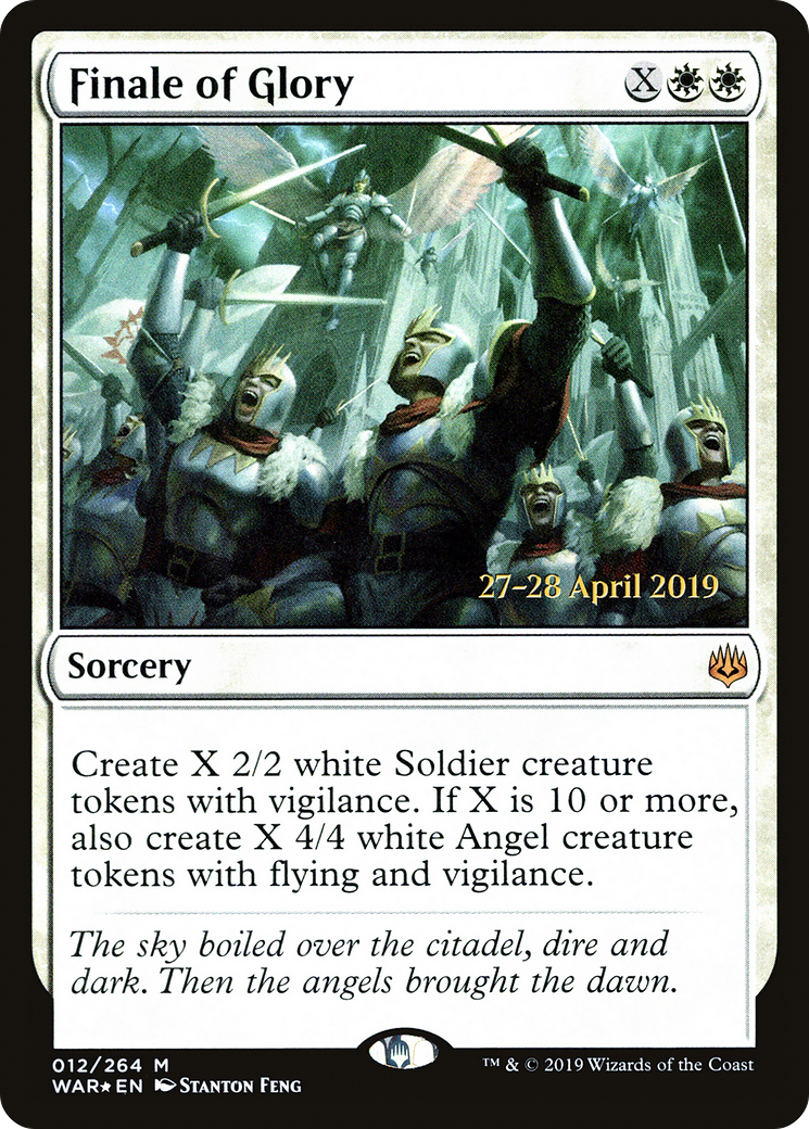 Finale of Glory (PRE-012) [War of the Spark Promos] Foil