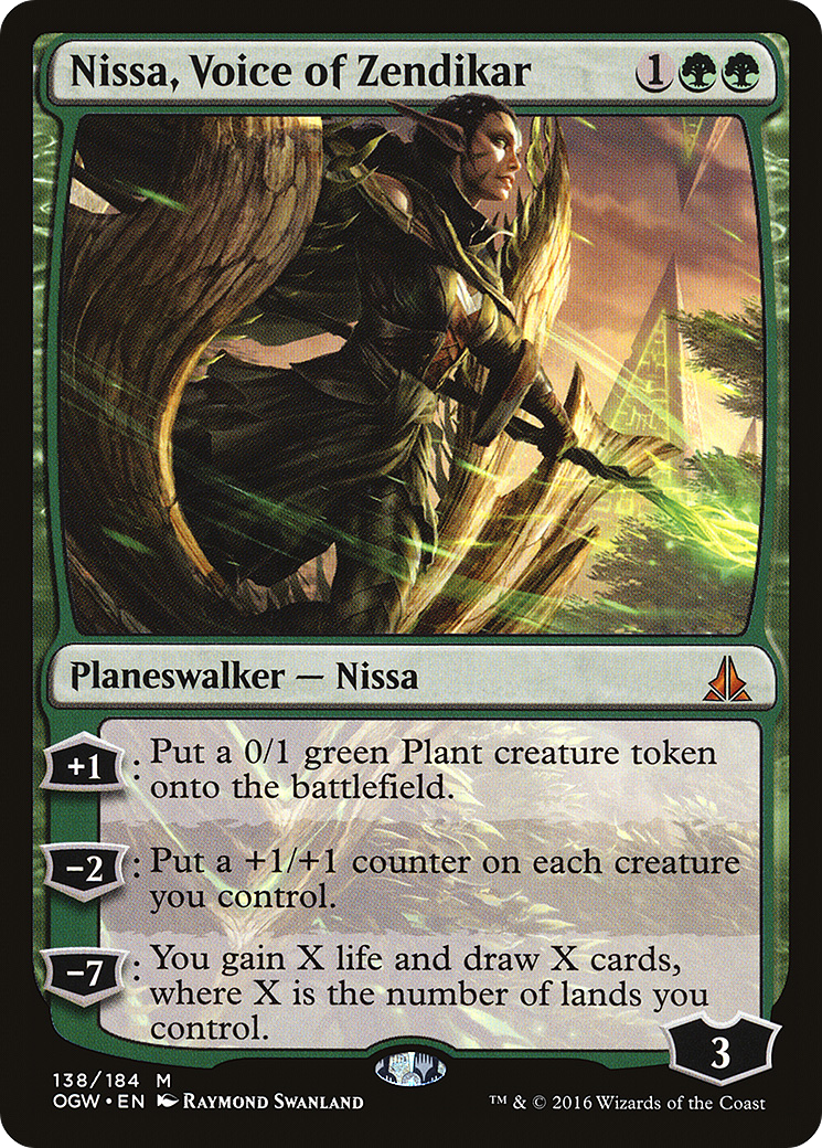 Nissa, Voice of Zendikar (OGW-138) [Oath of the Gatewatch]