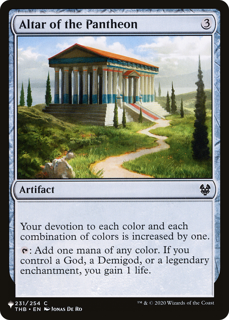 Altar of the Pantheon (LIST-231) [The List]