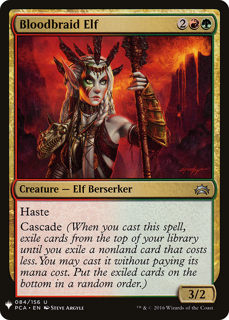 Bloodbraid Elf (LIST-084) [The List]
