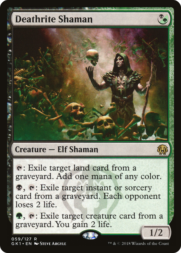 Deathrite Shaman (GR1-059) [GRN Guild Kit]