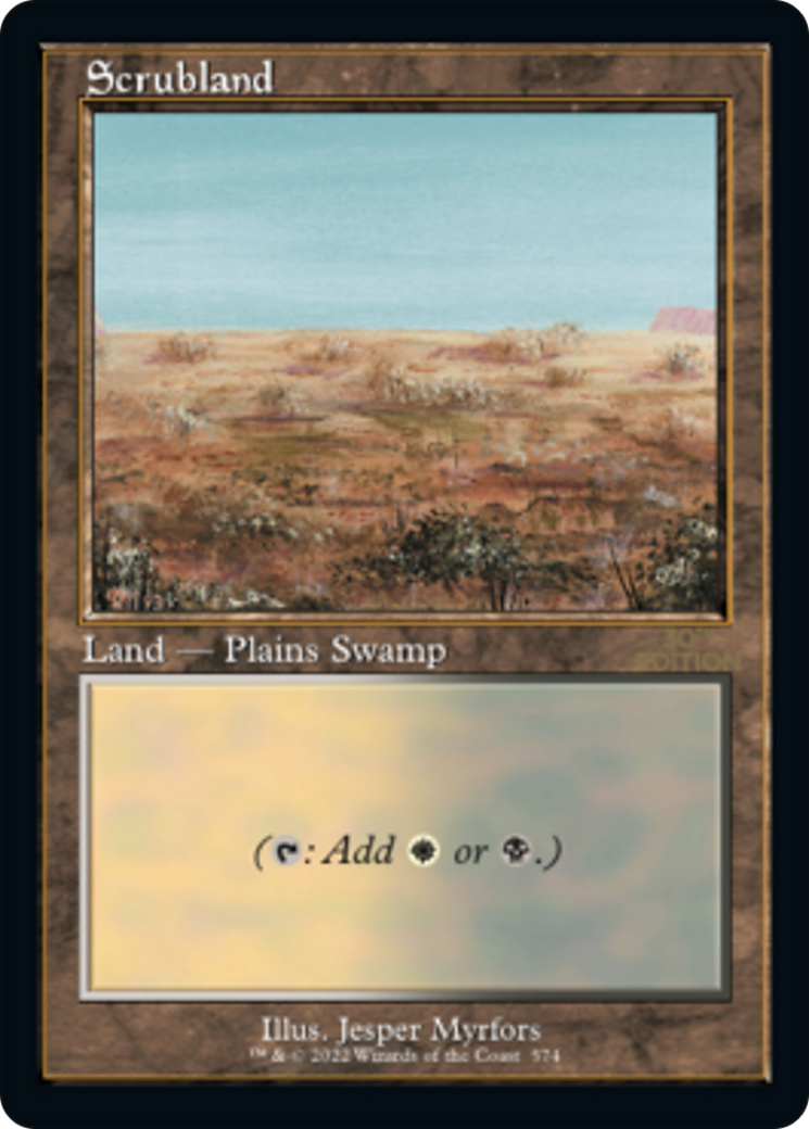 Scrubland (Retro Frame) (30A-574) [30th Anniversary Edition]