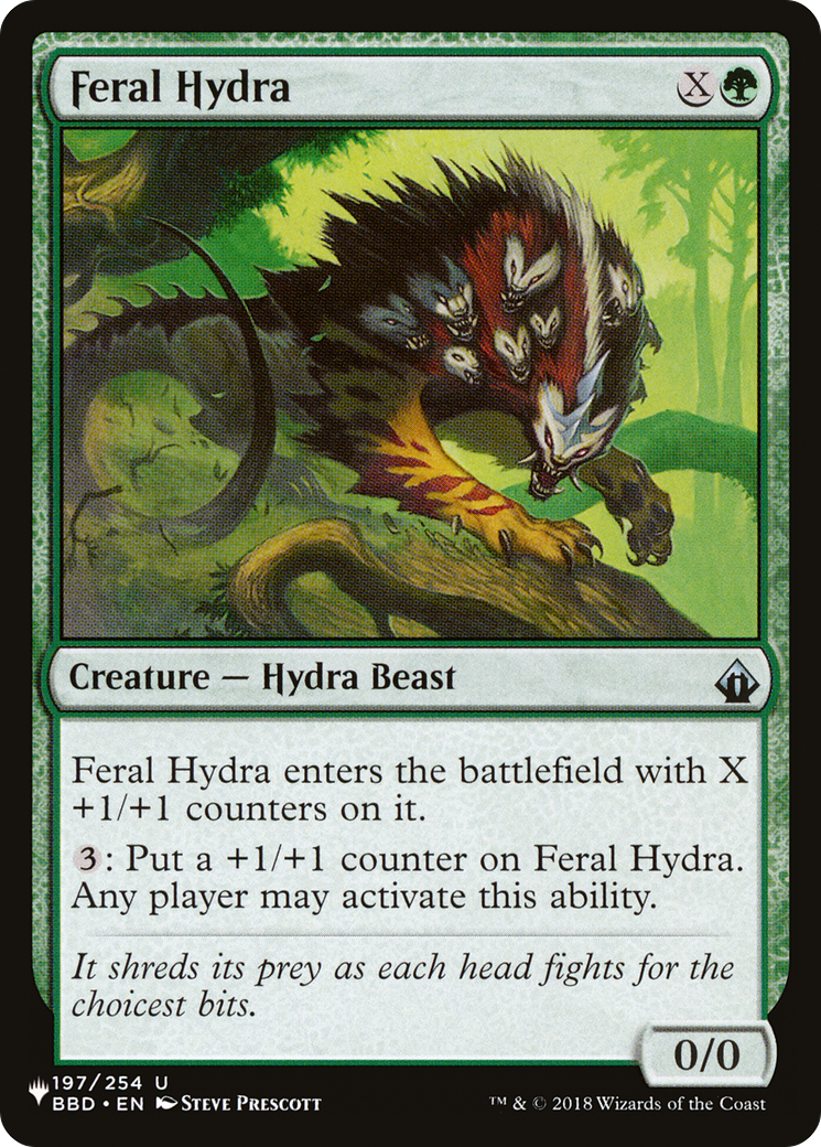 Feral Hydra (LIST-197/254) [The List]