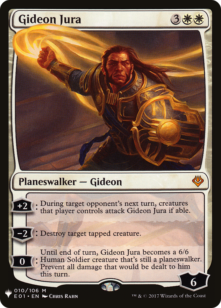 Gideon Jura (LIST-010/106) [The List]