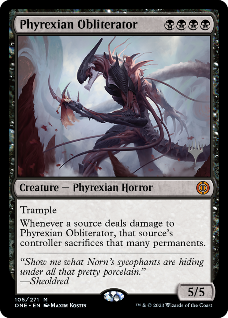 Phyrexian Obliterator (PPONE-105) [Promo Pack: Phyrexia: All Will Be One Promos]
