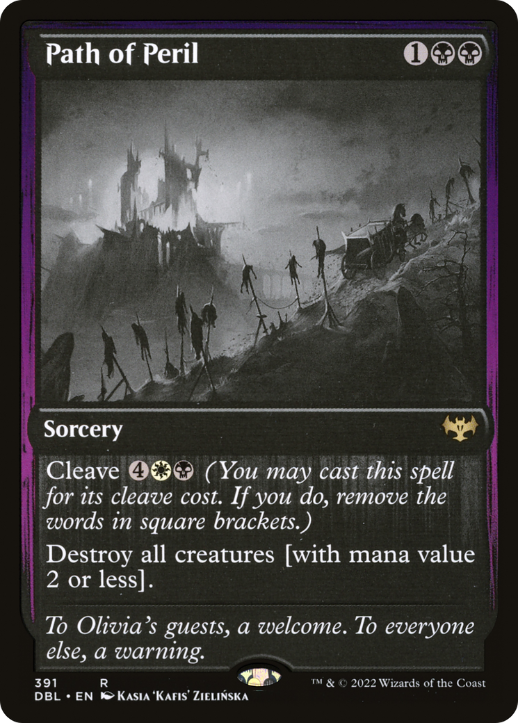Path of Peril (DBL-391) [Innistrad: Double Feature]